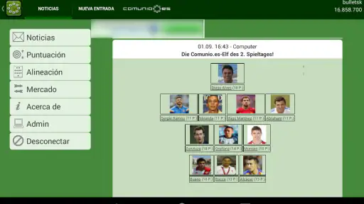 Comunio screenshot 5