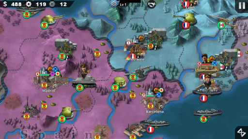 Conquistador del Mundo 4 - SLG screenshot 1