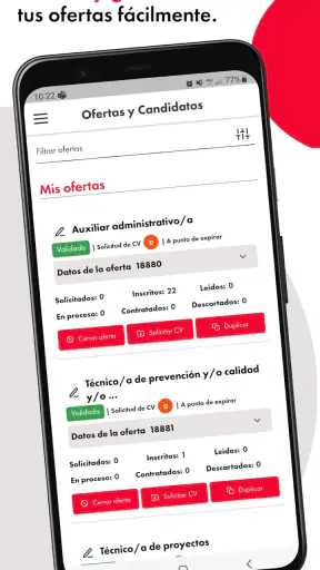 Construyendoempleo screenshot 2