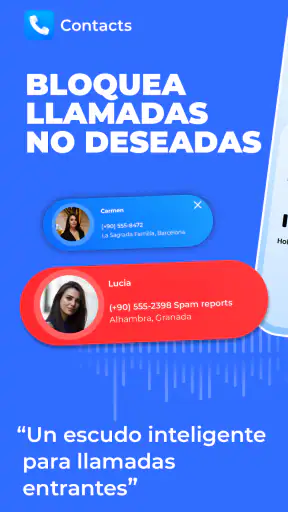 Contactos y bloqueo de spam screenshot 8