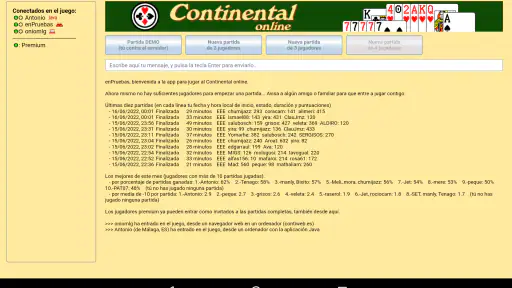 Continental (juego de cartas) screenshot 12