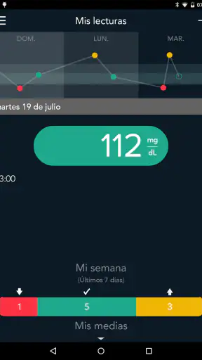 CONTOUR DIABETES app (ES) screenshot 2
