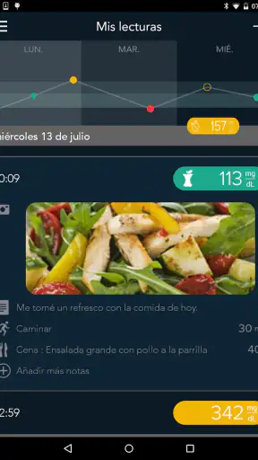 CONTOUR DIABETES app (ES) screenshot 4