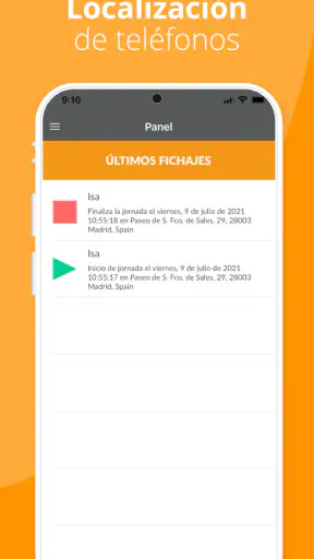 Control horario screenshot 3