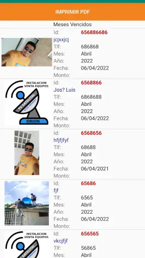 Control Mensualidades screenshot 4