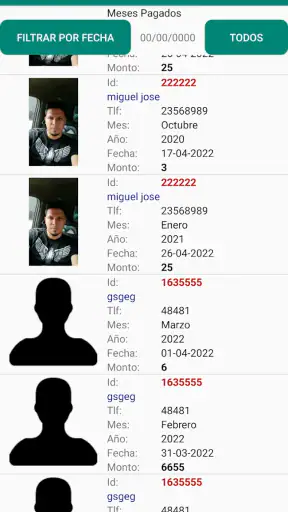 Control Mensualidades screenshot 5