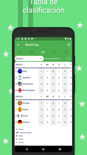 Copa Fácil: Creador de Torneos screenshot 3