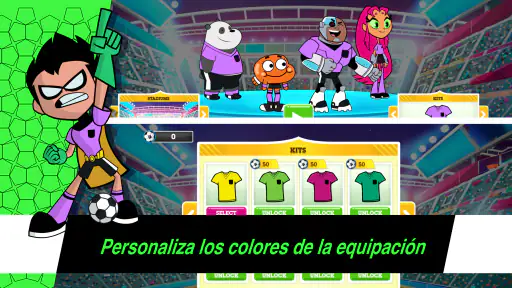 Copa Toon-Juego de fútbol screenshot 12