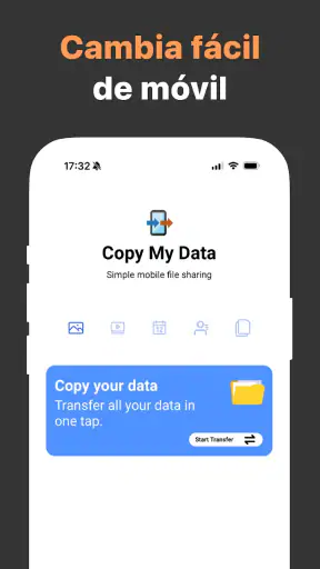 Copy My Data: Transferir a iOS screenshot 3