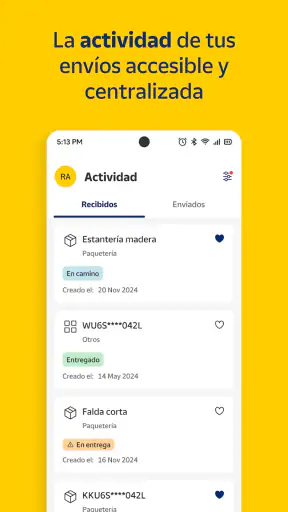 Correos: Envío y seguimiento screenshot 4