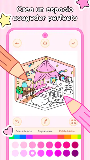 Cozy Home: Comfy Coloring Book screenshot 3