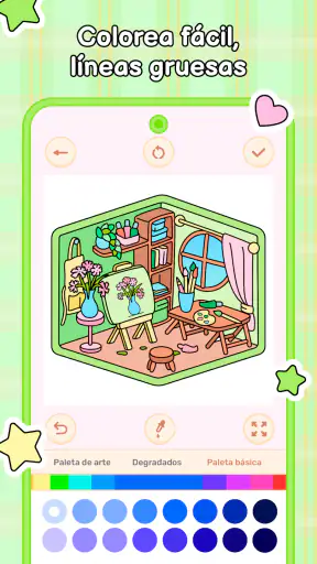 Cozy Home: Comfy Coloring Book screenshot 4