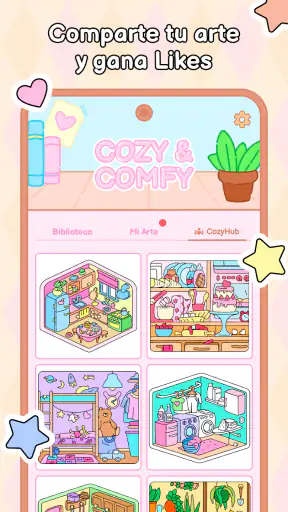 Cozy Home: Comfy Coloring Book screenshot 6