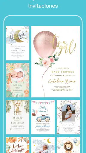 Crea Tarjetas de Invitación screenshot