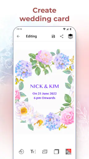 Creador de tarjetas de boda screenshot 12