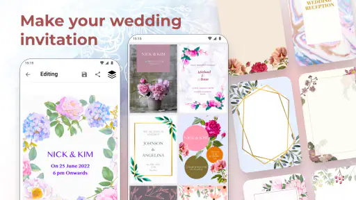 Creador de tarjetas de boda screenshot 9