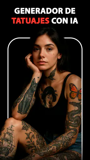 Creador de Tatuajes - Inkit screenshot 1
