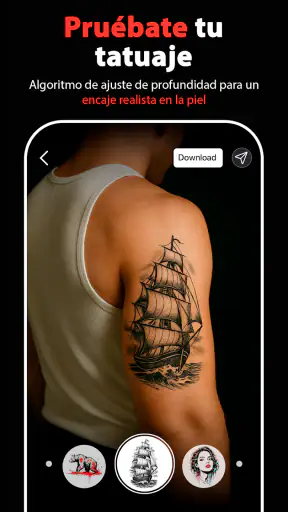 Creador de Tatuajes - Inkit screenshot 3