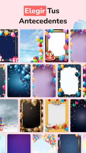 Crear Invitación de Cumpleaños screenshot 5