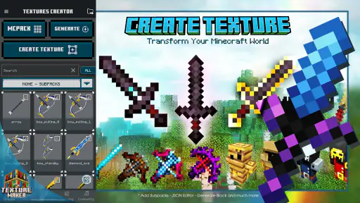 Crear texturas para Minecraft screenshot 1