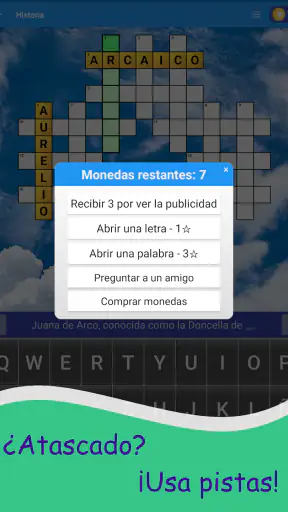 Crucigrama en español screenshot 12