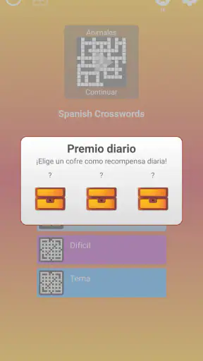 Crucigrama en español screenshot 6