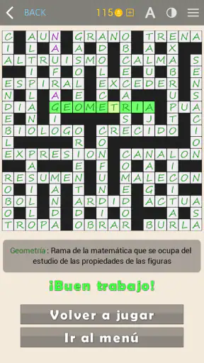 Crucigramas en Español screenshot 11