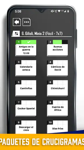 Crucigramas en Español screenshot 5