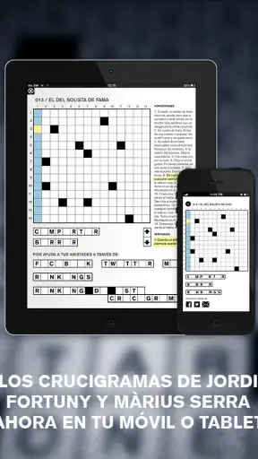 Crucigramas Jordi Fortuny screenshot 1
