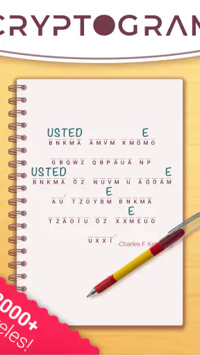 Cryptogram: Palabras Cruzadas! screenshot 9