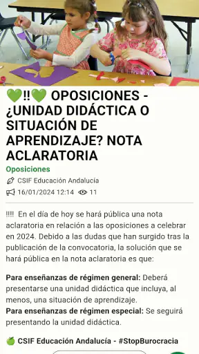 CSIF Andalucía screenshot 2