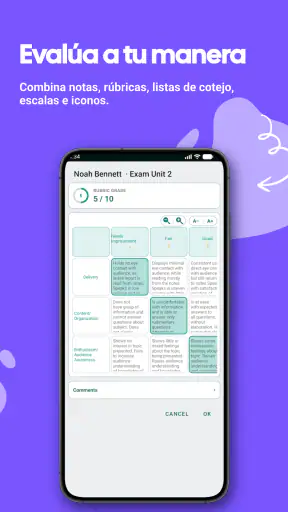 Cuaderno del profesorado screenshot 2