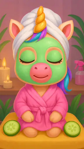 Unicornio: Cuidado, Spa, Color screenshot 5