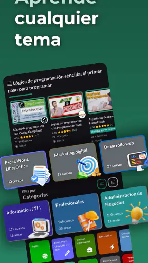 Cursa - Cursos online screenshot 1