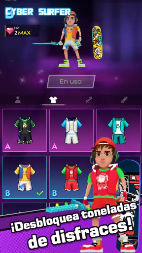Cyber Surfer :Aventura Rítmica screenshot 5