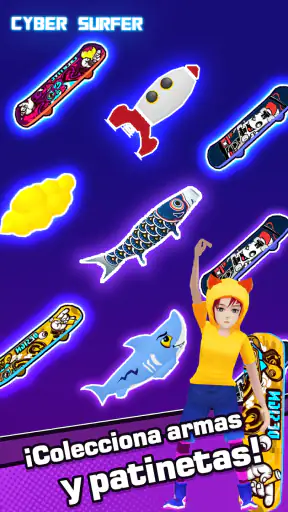 Cyber Surfer :Aventura Rítmica screenshot 7