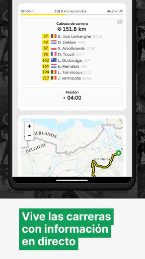 Cyclingoo: Resultados ciclismo screenshot 6