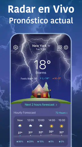 Daily Weather - Tiempo Radar screenshot 1