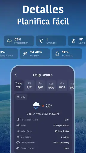 Daily Weather - Tiempo Radar screenshot 5
