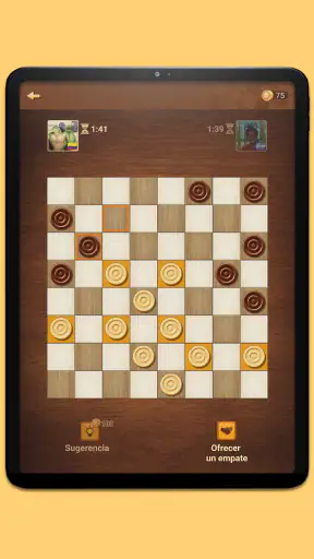 Damas en línea - 2 jugadores screenshot 11