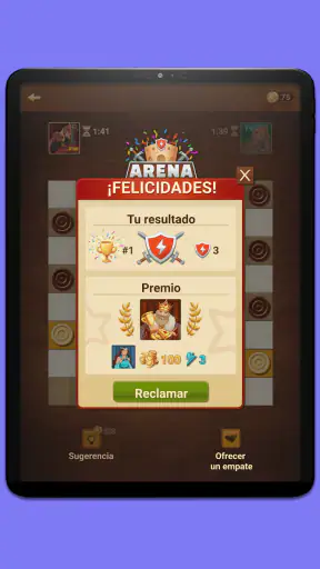 Damas en línea - 2 jugadores screenshot 12