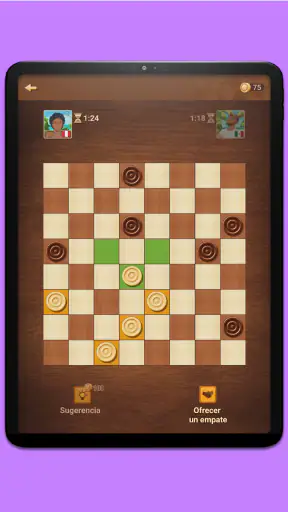 Damas en línea - 2 jugadores screenshot 9