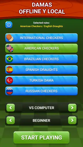 Damas: Online y Offline screenshot 4