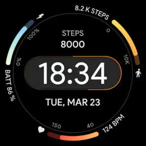 Dash Digital: Watch face screenshot 12
