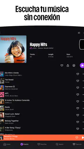 Deezer - Música y Podcasts screenshot 12