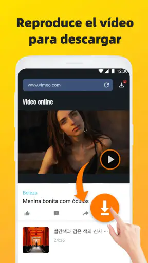 Descargar videos, Descargador screenshot 5