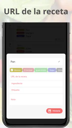 Diario Comida Planificador screenshot 4