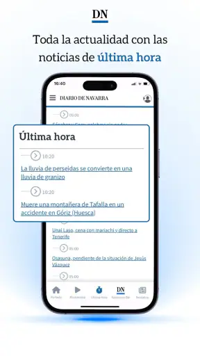 Diario de Navarra – App móvil screenshot 2
