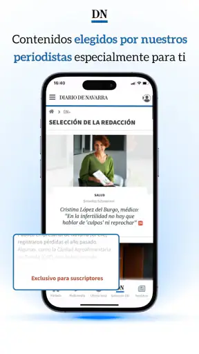 Diario de Navarra – App móvil screenshot 4