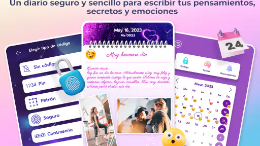 Diario secreto con contraseña screenshot 7
